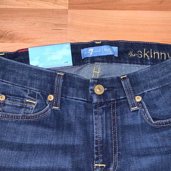 7 for all Mankind | Blair Denim The Skinny Size 26 - Picture 3 of 7